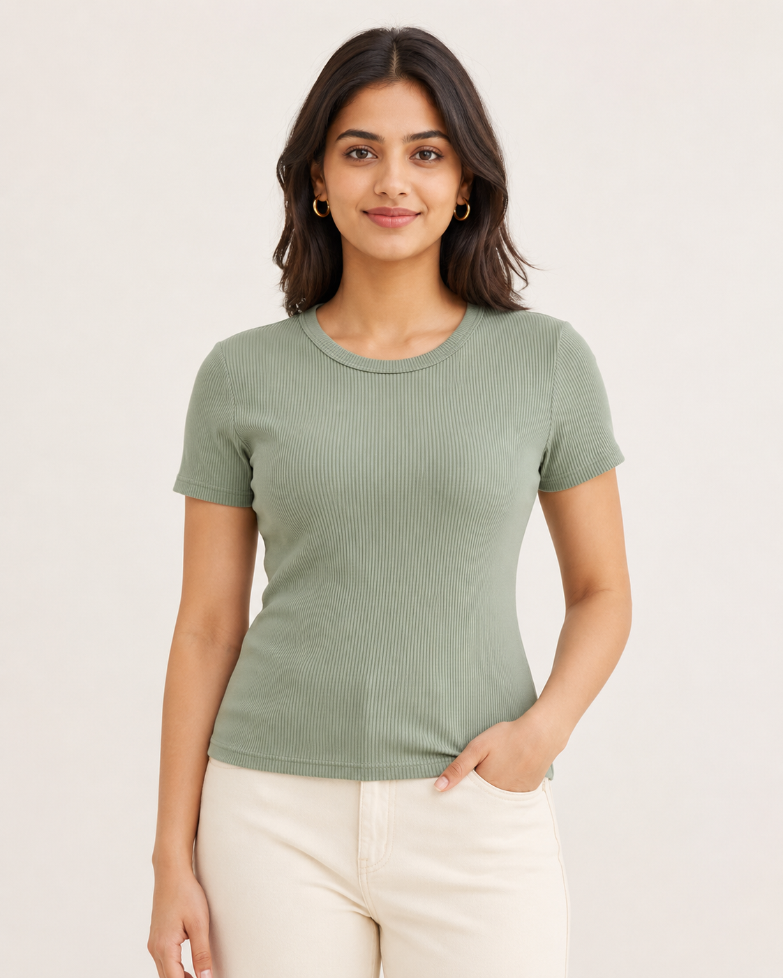 GlobalFits Ribbed Everyday Top
