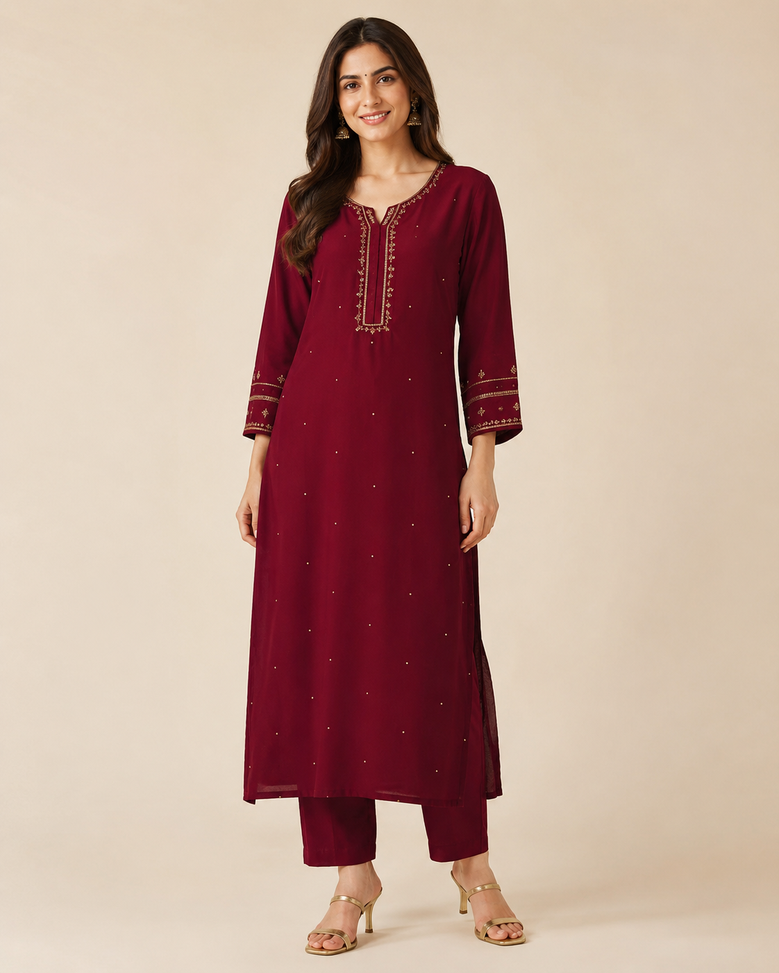 GlobalFits Festive-Lite Kurti