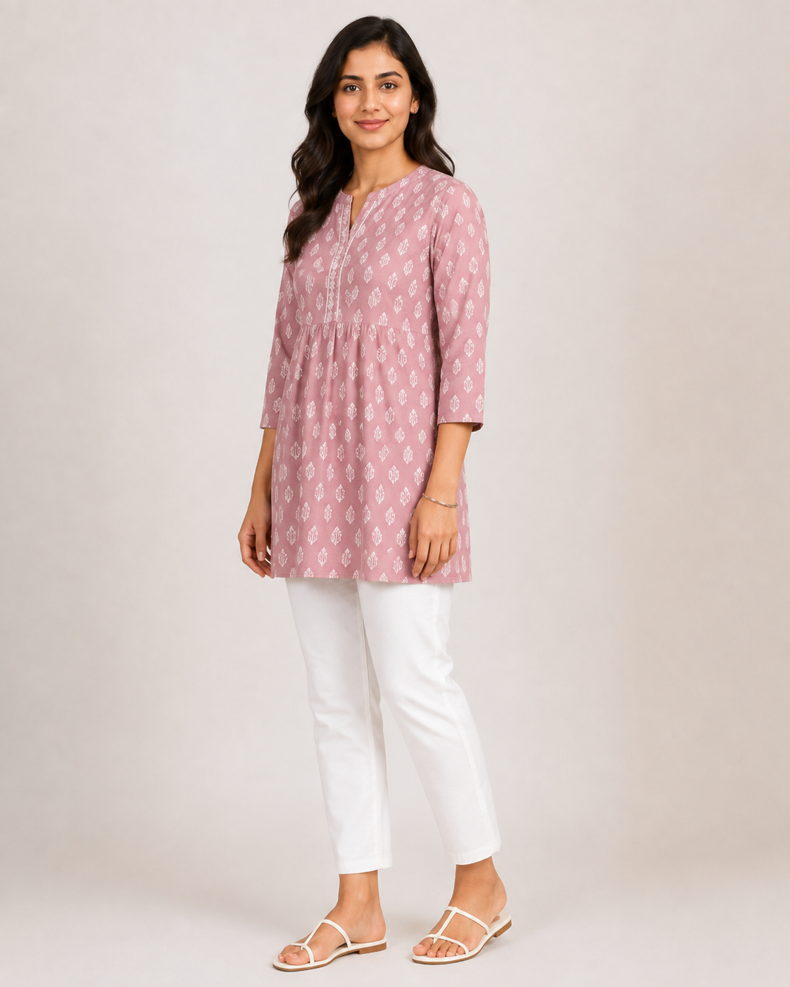 GlobalFits Everyday Printed Kurti